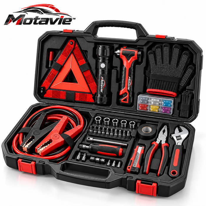 Motavie™ Roadside Emergency Tool Kit