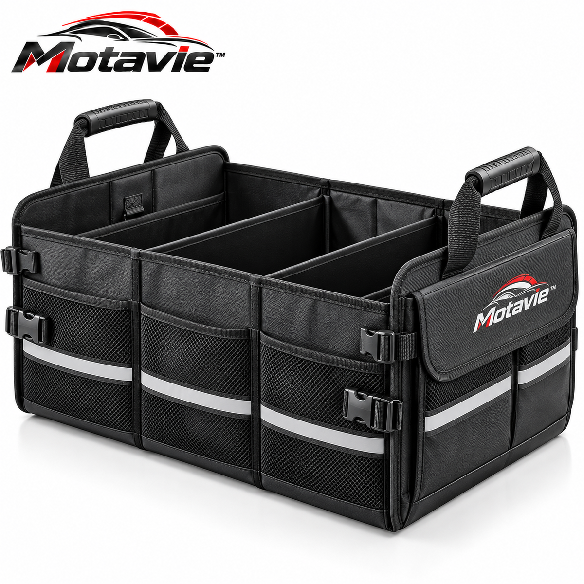 Motavie™ Foldable Car Trunk Organizer