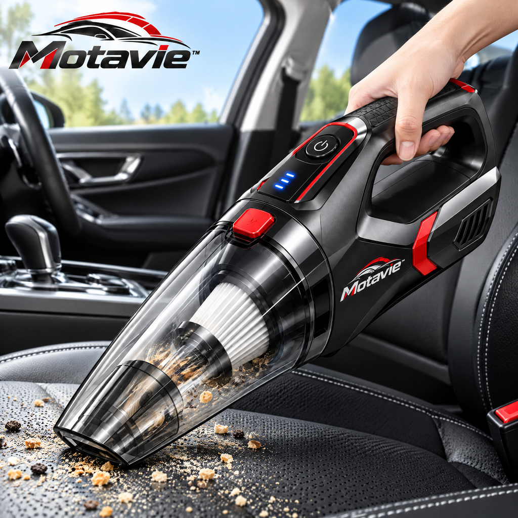 Motavie™ Cordless Car Vacuum Cleaner