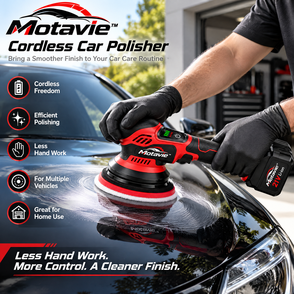 Motavie™ Cordless Car Polisher