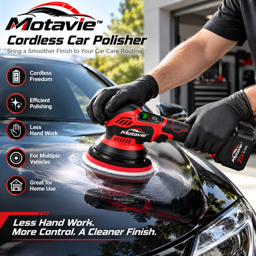 Motavie™ Cordless Car Polisher