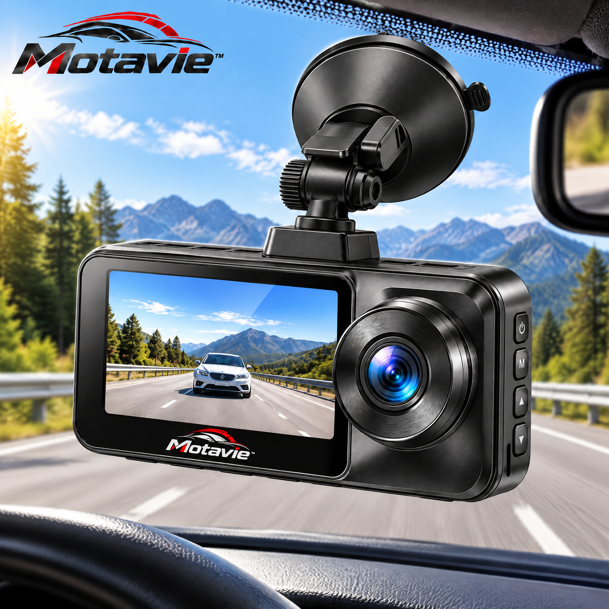Motavie™ Front & Rear Dual Dash Cam